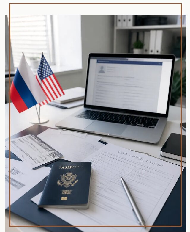 Оформление визы в США для туристов и бизнеса в Малоярославце