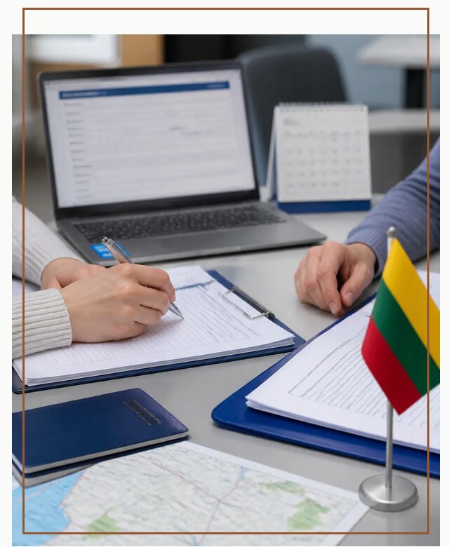 Профессиональное оформление визы в Литву для поездки в Малоярославце