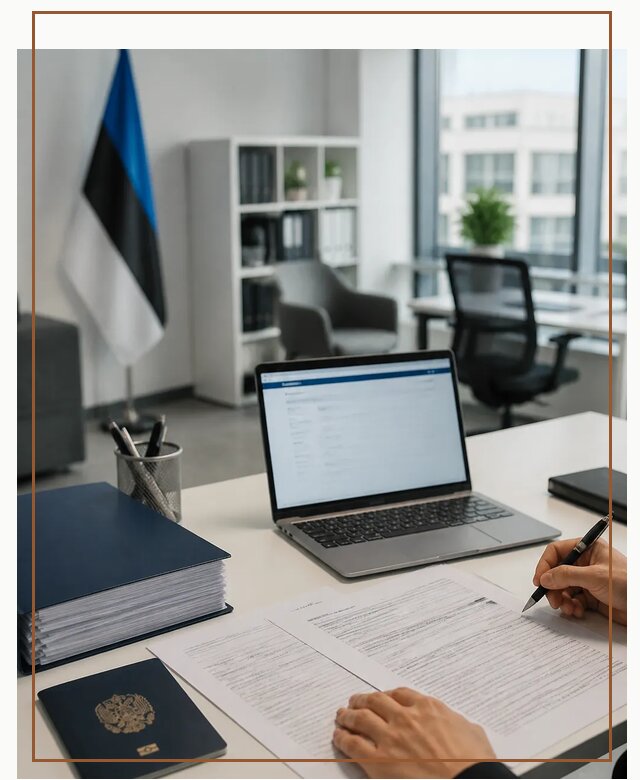 Оформление ВНЖ в Эстонии для переезда и легального проживания в Малоярославце
