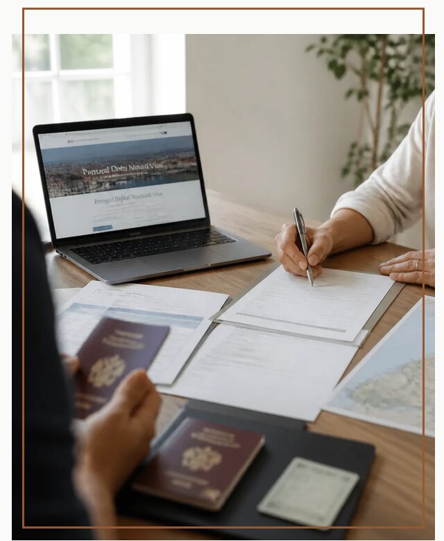 Оформление Digital Nomad и ВНЖ Португалии в Малоярославце